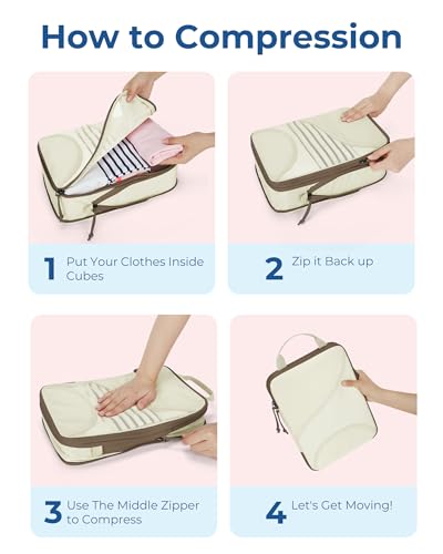Compression Packing Cubes (6 Count)