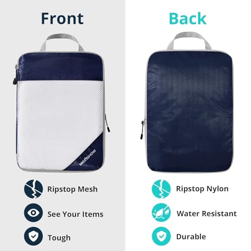 7 Set Compression Packing Cubes for Travel (7 Count)