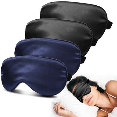 4 Pack Silk Sleep Mask (4 Count)
