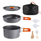 8pcs Camping Cooking Set for 1