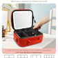 Travel Makeup Bag Cosmetic Bag with Lighted Mirror