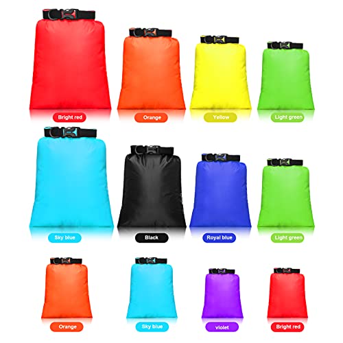 12 Pcs 6 12 Pcs Waterproof Dry Bags (12 Count)