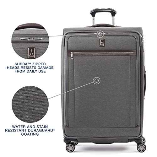 Platinum Elite Checked Luggage Spinner