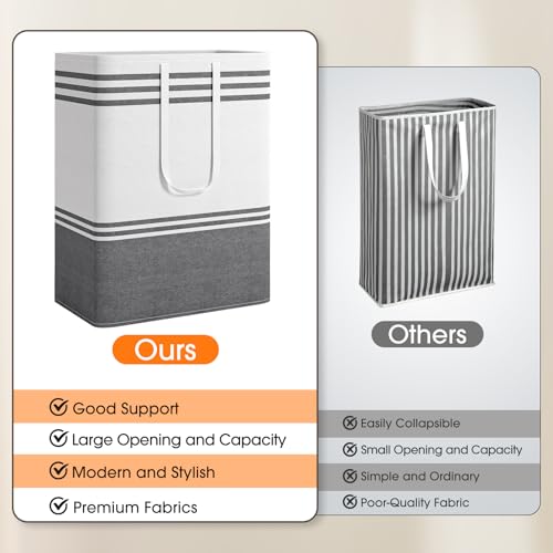3 Pack Large Laundry Baskets (3 Count)