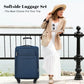 4 Piece Expandable Luggage Set (4 Count)