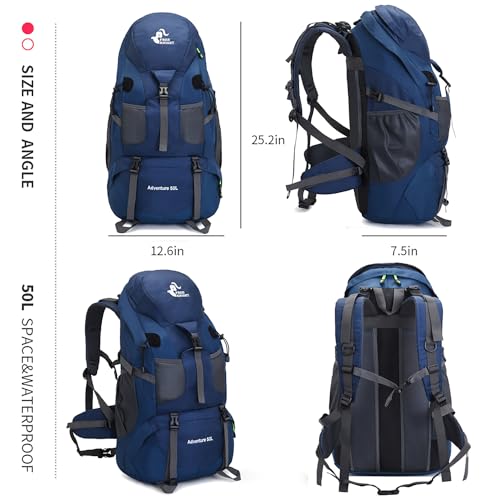 50L Hiking Backpack
