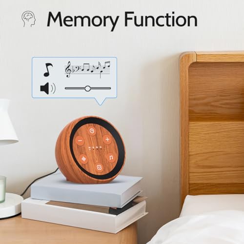 White Noise Machine Sleep Sound Machine with 32 Soothing Sounds Loud Brown Noise Machine with 36 Volume Levels 4 for Baby Kid Adults Noise Cancelling Machine Timer for Office Privacy