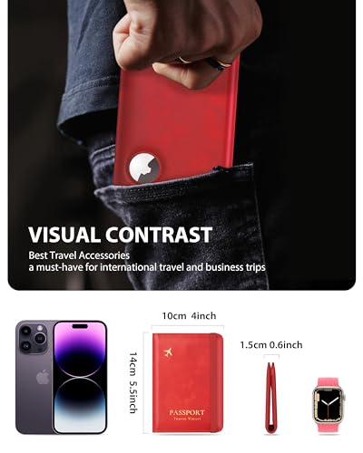 AirTag Passport Holder