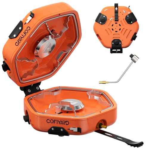 Propane 2 Burner Camping Stove with Carrying Bag