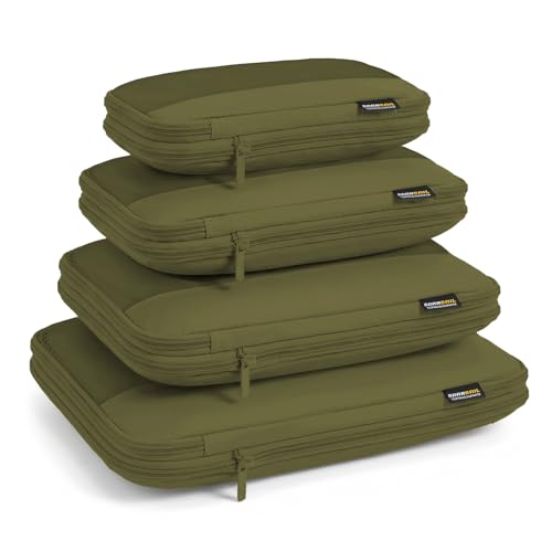 4 Piece Compression Packing Cubes for 3 (4 Count)