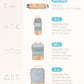6 Set Compression Packing Cubes for Travel (6 Count)