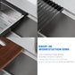 25×18 Drop In Workstation Sink with Cutting Board & Accessories