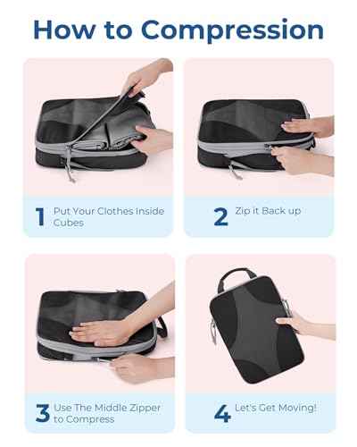 Compression Packing Cubes (6 Count)