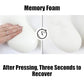 Pure Memory Foam Travel Pillow Set for Adults