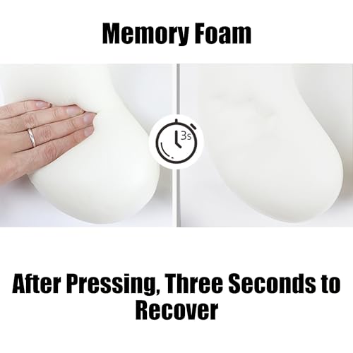 Pure Memory Foam Travel Pillow Set for Adults