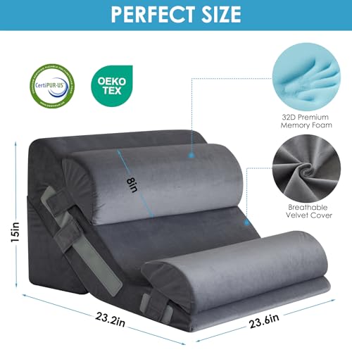 Wedge Pillow Set for After Surgery (4 Count)