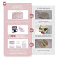 Travel Makeup Bag Cosmetic Bags for Women (3 Count)