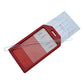 Bulk 50 Pack Premium Rigid Airline Luggage Tag Holders with 6" Worm Loops