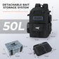 BaitSpace Fishing Backpack with Bait Binder & 2 Rod Holders
