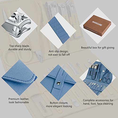 Manicure Set Professional Nail Clippers Pedicure Kit