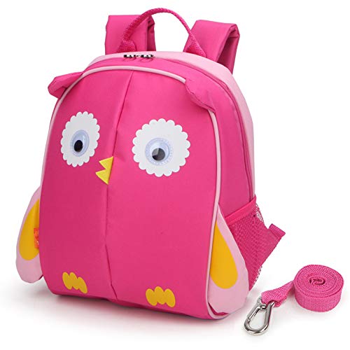 Kids Insulated Toddler Backpack with Leash Safety Harness Lunch Bag