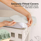 2 Pack Baby Changing Pad Cover for Girl (2 Count)
