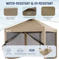 Gazebo 10x10 Pop Up Canopy with Mosquito Netting