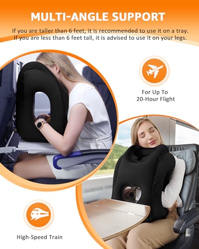Inflatable Neck Pillow Used for Airplanes
