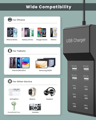 6 USB C & 4 USB