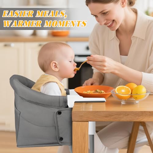 Hook On High Chair Portable & Foldable for Babies 6