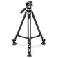 Carbon Fiber Tripod Fluid Head & Middle Spreader LF