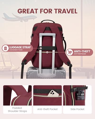 40L Travel Backpack Flight Approved Carry on Backpack