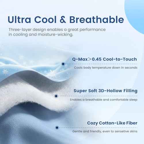 Cooling Blanket for Hot Sleepers King Size