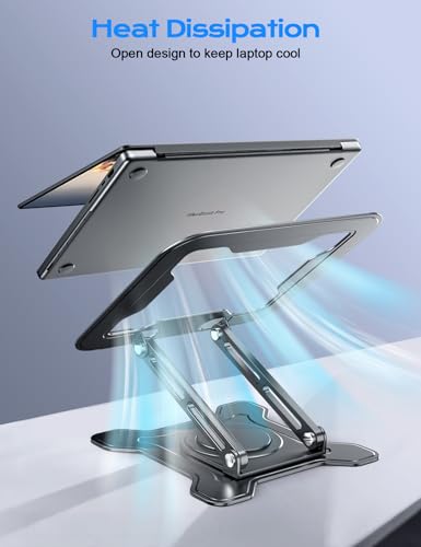 360° Rotating Laptop Stand for Desk