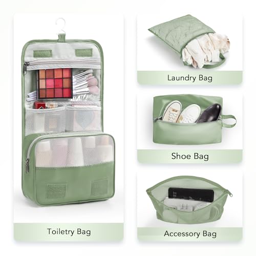 10 Set Compression Packing Cubes for Travel Essentials (10 Count)