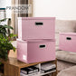 Large Stackable Storage Bins with Lids [3 (3 Count)