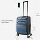 Hardside Expandable Carry On Luggage 22x14x9 Airline Approved With Front Business Pockets