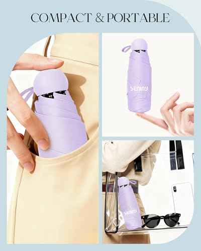 Mini Travel Umbrella with Case