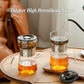Modern Glass Infuser Pot Set with 2 Cups
