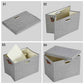 15" Fabric Storage Box with Lids (3 Count)