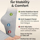 Ankle Compression Sleeve (2 Count)