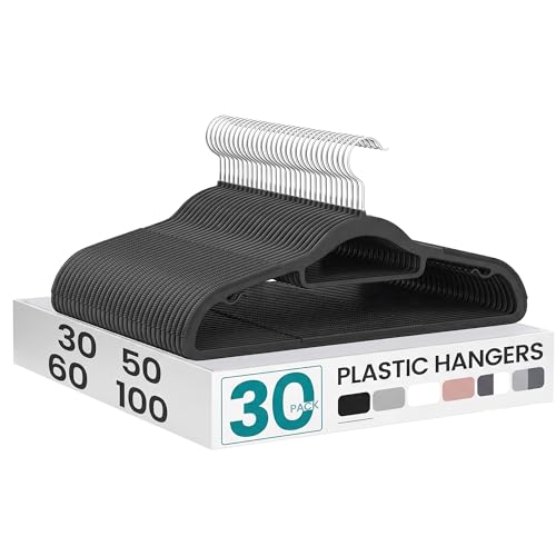 Pack of 30 Coat Hangers (30 Count)