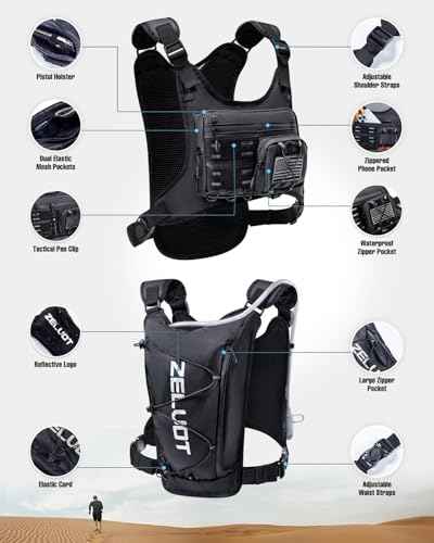 Running Vest with 2L Water Bladder