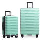 U.S Traveler Boren Expandable Hardside Rugged Travel Luggage with 8 Spinner Wheels (2 Piece)