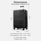 Expandable Large Checked Luggage