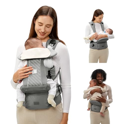 Hexa Effortless Baby Carrier with Hip Seat