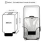 Luggage Cover 20 Inch Clear Suitcase Cover 0.4mm Thick PVC Transparent