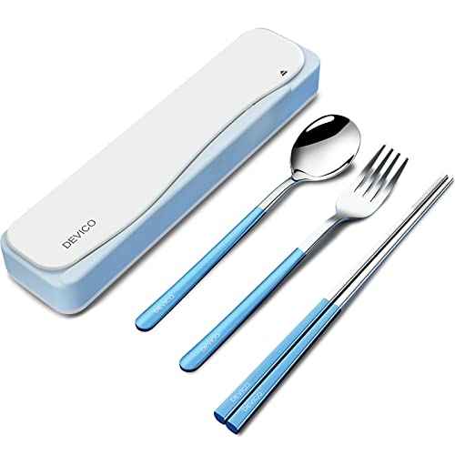 Travel Utensils with Case (4 Count)