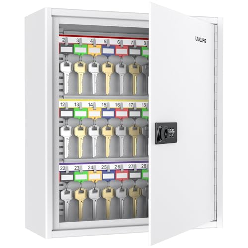 60 Position Steel Key Cabinet with Combination & Key Lock