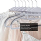 Plastic Hangers 50 Pack with Non (50 Count)
